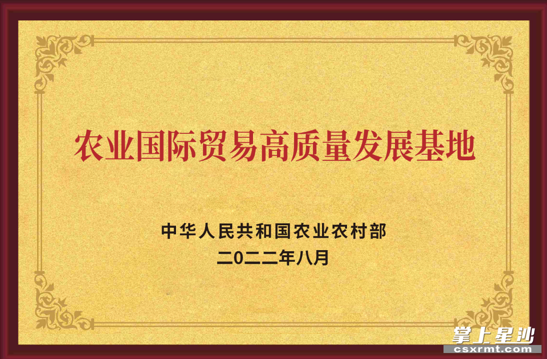 长沙县华球体育(中国)官方网站为湖南省茶叶行业唯一获“国家级农业国际贸易高质量发展基地”认定的生产、加工、贸易复合型民营企业。均为集团供图